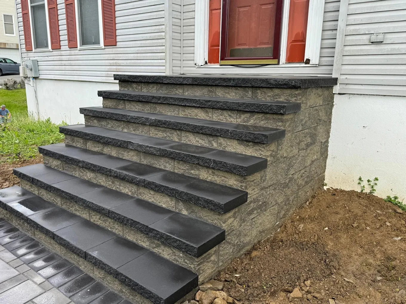 Front Entry Steps