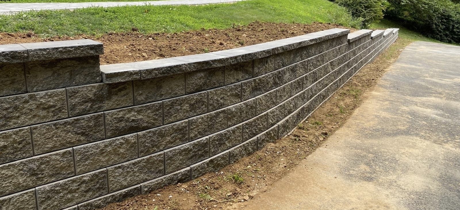 New Retaining Wall