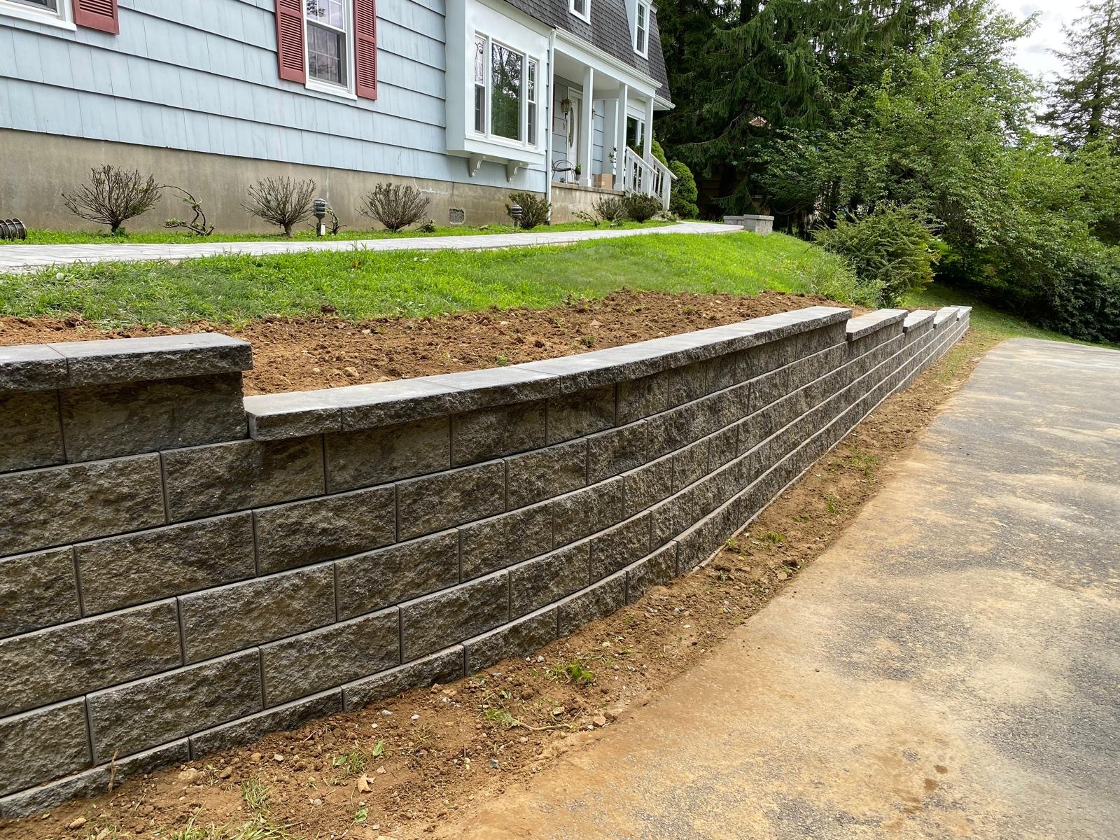 Retaining Wall Build