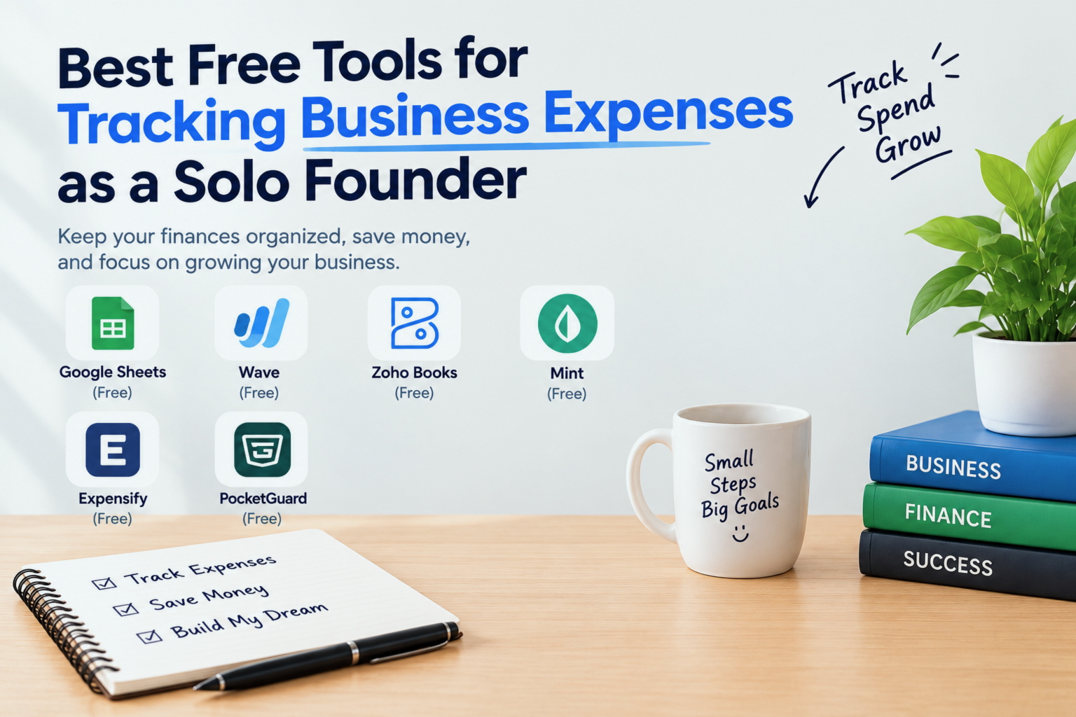 Best Free Tools for Tracking Business Expenses as a Solo Founder