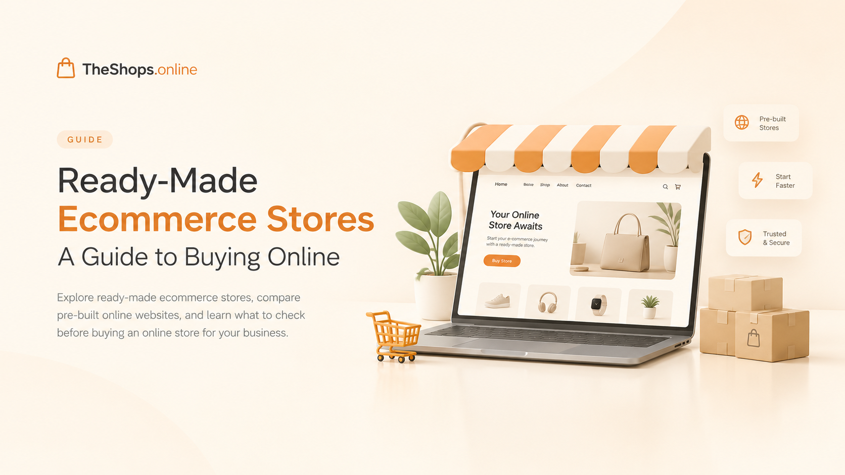 Want to Start an Online Business? Here's Why a Ready-Made Ecommerce Store Might Be Worth Considering